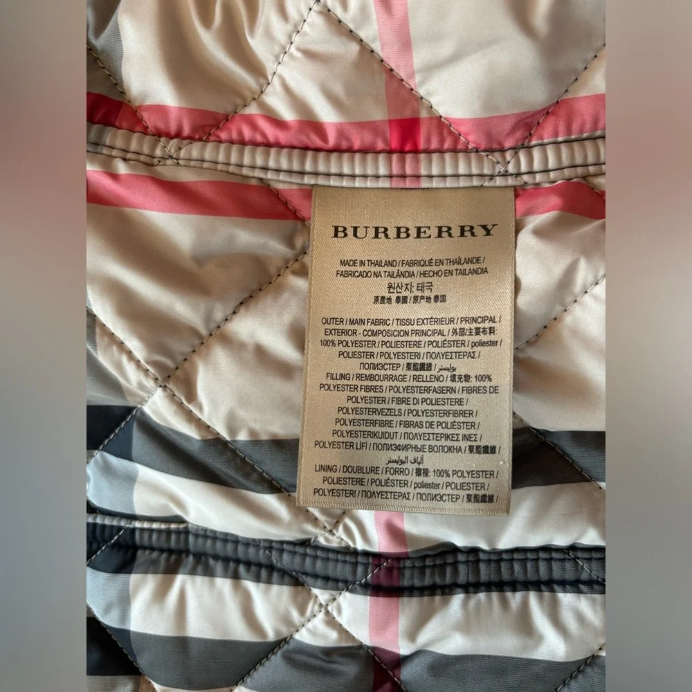 Burberry quilted nylon coat - Picture 8 of 11